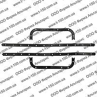 Прокладка піддона картера Т-150/МАЗ, ЯМЗ-238, гума-корка, роздільна, 238-1009040-Д