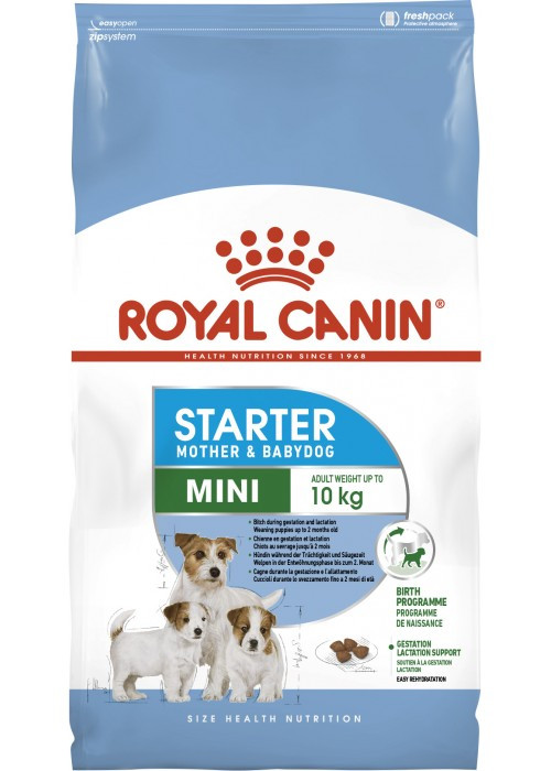 Сухий корм Royal Canin Mini Starter для цуценят 2 місяців, годуючих сук дрібних порід 8.5 кг