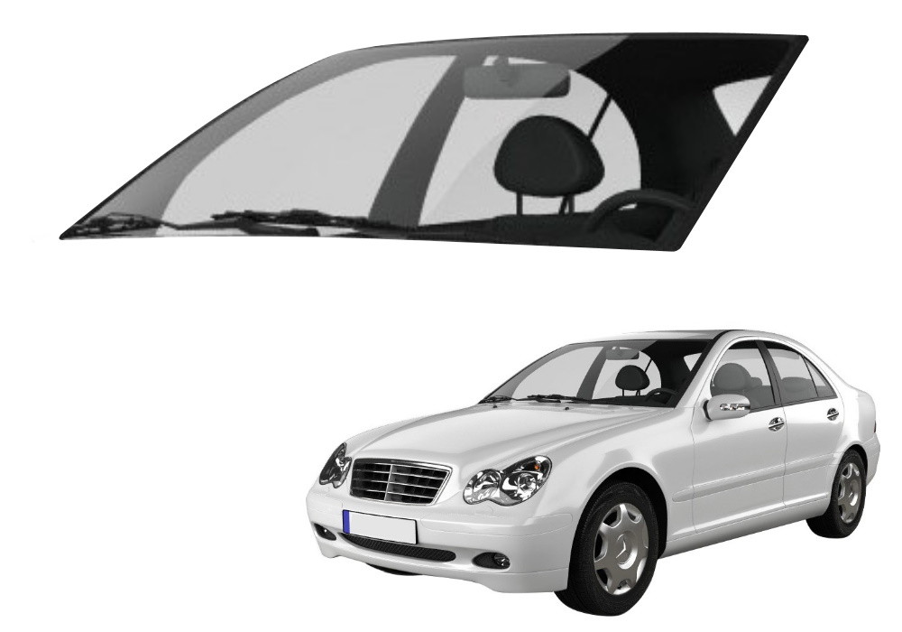 Лобове скло Mercedes W203 C 2001-208, фото 1