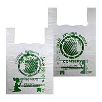 Биоразлагаемые эко-пакеты Comserv 9 кг 40х60 см 50 шт