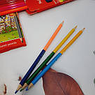 Набір двосторонніх кольорових олівців, фото 4