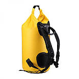 Сухий мішок SeaBird Dry Bag 10l, yellow жовтий 10 л, фото 4
