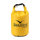 Сухий мішок SeaBird Dry Bag 10l, yellow жовтий 10 л, фото 2