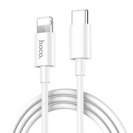 USB кабель Hoco X36 1m 3A Type-C на Lightning білий, фото 2