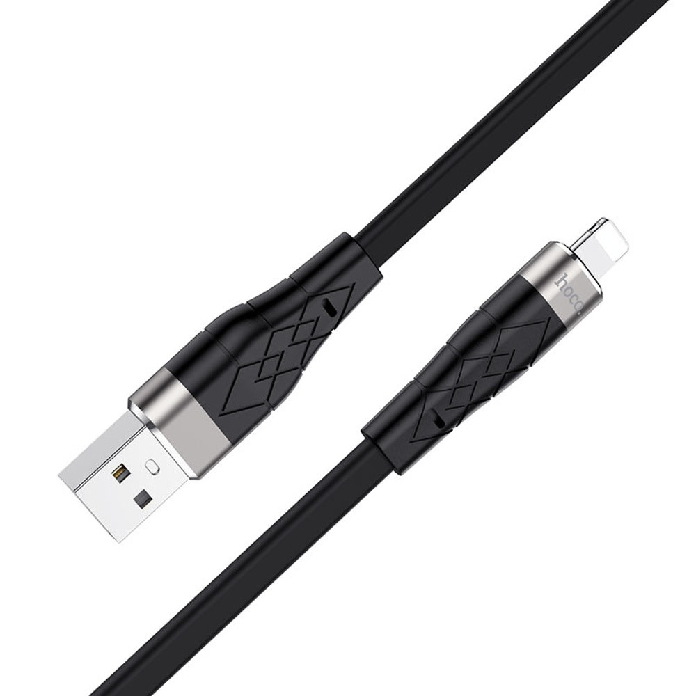 USB кабель Hoco X53 1m Lightning чорний