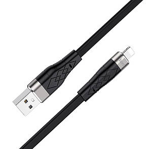 USB кабель Hoco X53 1m Lightning чорний, фото 2