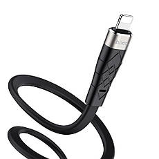 USB кабель Hoco X53 1m Lightning чорний, фото 2
