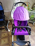 Коляска-книжка YOYO фіолетова, фото 3