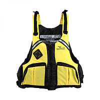 Cпасательный жилет SeaBird Plus Vest M/L, yellow желтый для каякинга