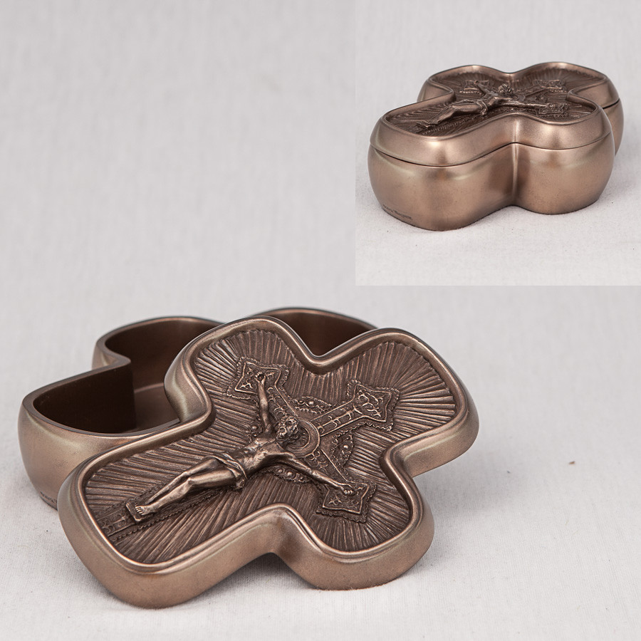 Шкатулка "Розп'яття" (9 * 12 см) 75865A1 1 шт., фото 1