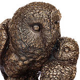 Статуетка "Сова з совеня" (14 см) 74523A1  1 шт., фото 2