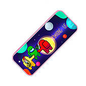 Пенал шкільний пластиковий Амонг Ас (Among Us), пенал з принтом