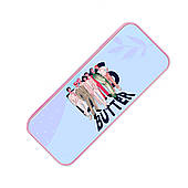 Пенал шкільний пластиковий БТС (BTS), пенал з принтом