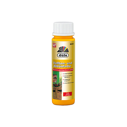 Пігмент універсальний Dufa Vollton-und Abtönfarbe D230 №101 жовтий 0.25л, фото 1