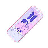 Пенал шкільний пластиковий Чон Джонгук БТС (Jungkook BTS), пенал з принтом