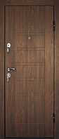 Дверь входная Министерство дверей металл/МДФ ПО-206 Дуб темный, двери бронированные, для дома