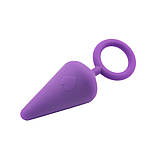 Анальний корок Sweet Breeze Anal Plug M Purple, фото 4