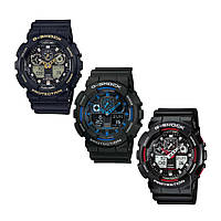 Часы наручные G-SHOCK GA-100B | Мужские наручные часы