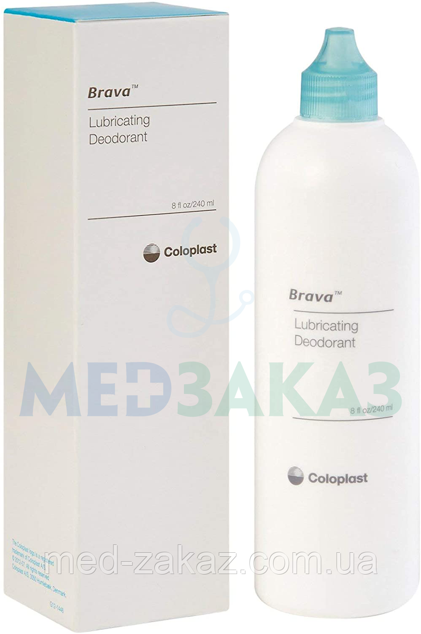 Нейтралізатор запаху COLOPLAST 12061 Brava (Брава) дезодорант-лубрикант 240 мл