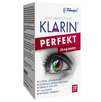 Klarin Perfekt Кларін Перфект Вітаміни Для очей 30 кап Farmapol Польща Доставка з ЄС