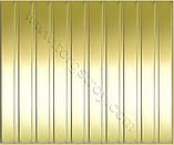 Рейкові алюмінієві дзеркальні стелі: золото, фото 4