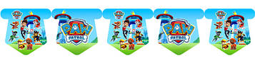 "Щенячий Патруль: Синий" - Вымпел Флажки, 12 флажков. Микс