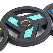 Диски 51 мм 15 кг (диски) поліуретанові Zelart, фото 3