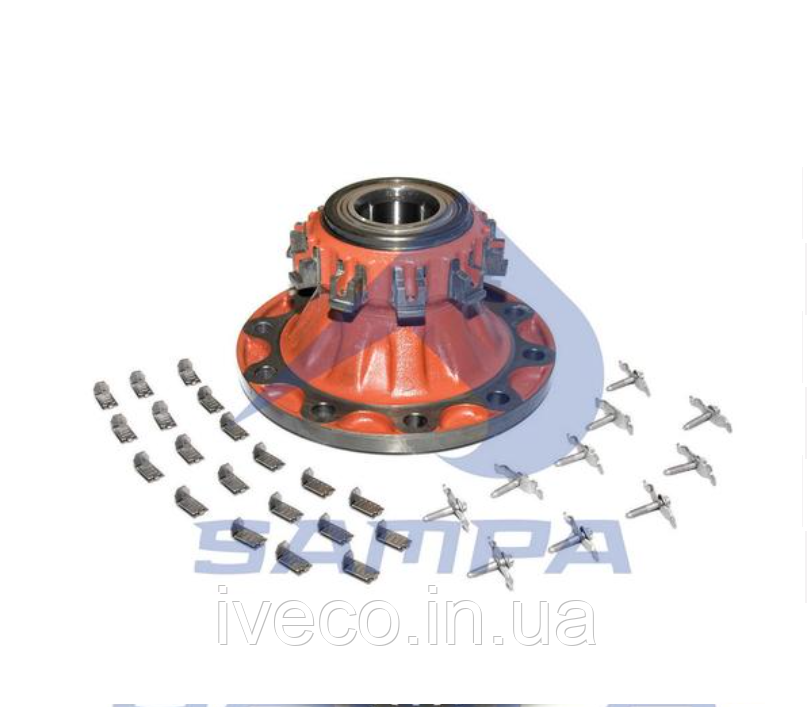 Ступиця колеса передня DAF CF CF75 CF85 XF105 1812160 2019833 051.201-F