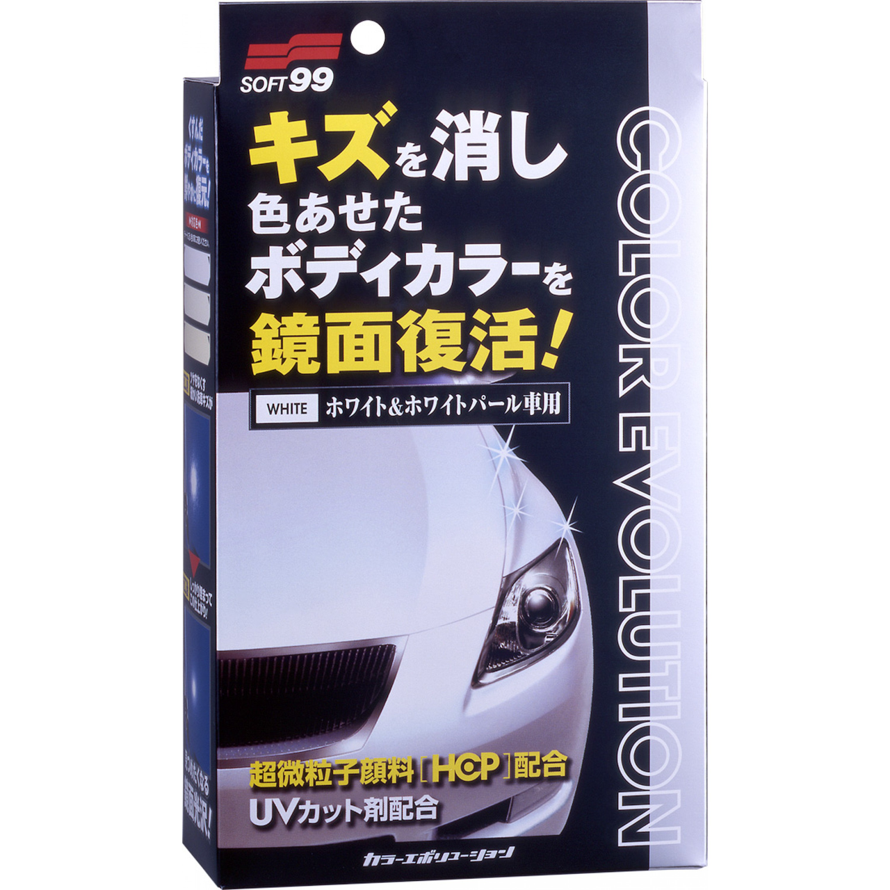 Цветообогащающая поліроль для білих автомобілів SOFT99 Color Evolution White 100 мл