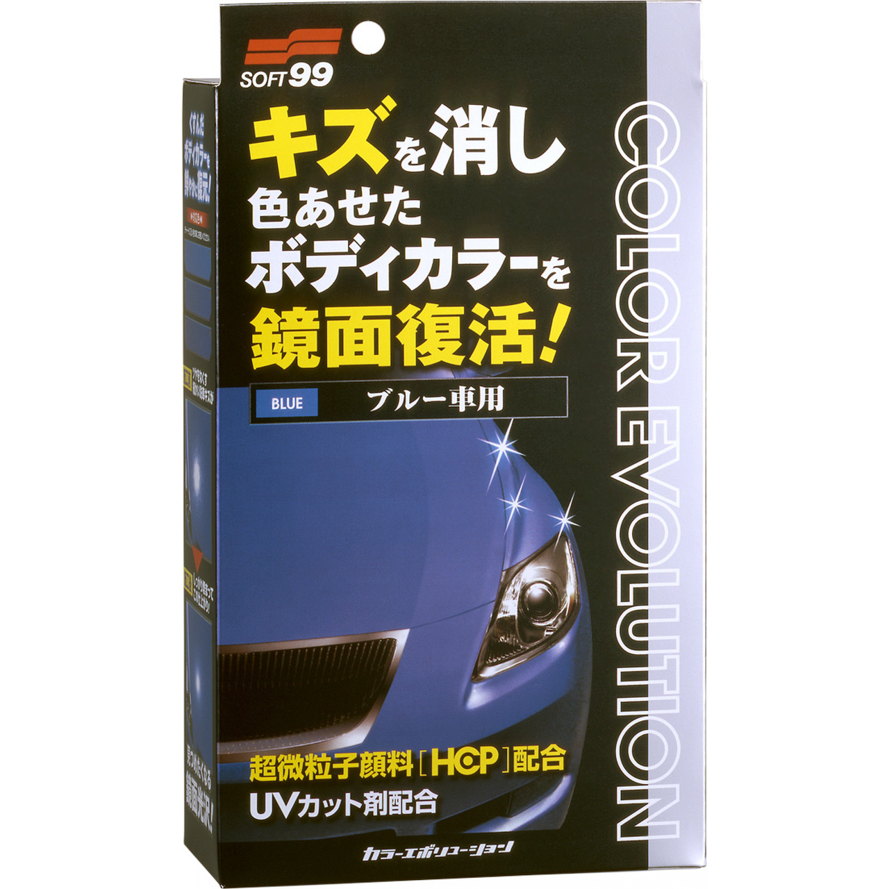 Цветообогащающая поліроль для синіх автомобілів SOFT99 Color Evolution Blue 100 мл