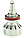 Led-лампи H7 з обманкою в лінзи та відбивач DECKER LED PL-02 6K H7, фото 3