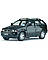 Дитяча машина Kinsmart BMW X5 арт. KT5020W металева інерційна машина відчиняються двері іграшка, фото 3