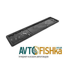 Рамка під номер неіржавка книжка "матова" чорна Elegant