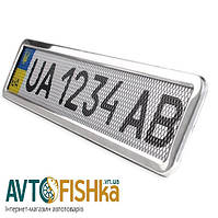 Рамка під номер неіржавка книжка " із сіткою" Vitol