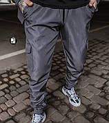 Розміри S-3XL | Чоловічі штани Intruder "Easy" Softshell Grey Сірі