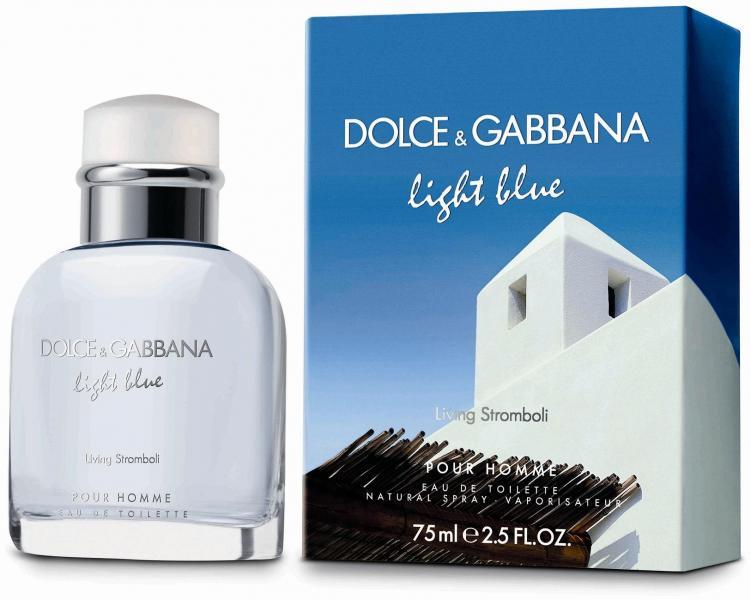 Чоловіча туалетна вода Dolce & Gabbana Light Blue Living Stromboli 125 мл