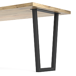 Опора для столу з металу 500×100mm, H=730 mm (труба: 40x40x1,2mm)