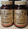 Залізо Solgar Gentle Iron 25 mg (ibisglycinate) 180 капсул, фото 7