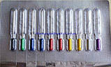 Пульпоекстрактори Barbed Broaches з ручкою (асорті) 10 шт. 25 мм, фото 3