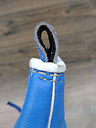 Груша 30x20 см синій боксерська пневматична VELO, фото 3