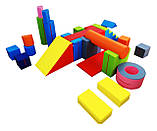 Великий блок для реабілітації - Rehabilitation Soft Play Foam Cube Block 30x30x15cm, фото 4