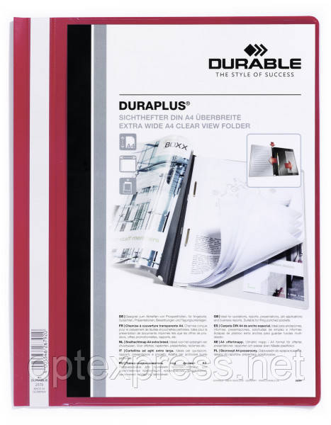 Папка-швидкозшивач DURAPLUS для презентацій DURABLE, фото 1