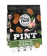 ТМ "Flint Pint" Сухарики пшенично-ржаные со вкусом "Чесночный соус" 110 г