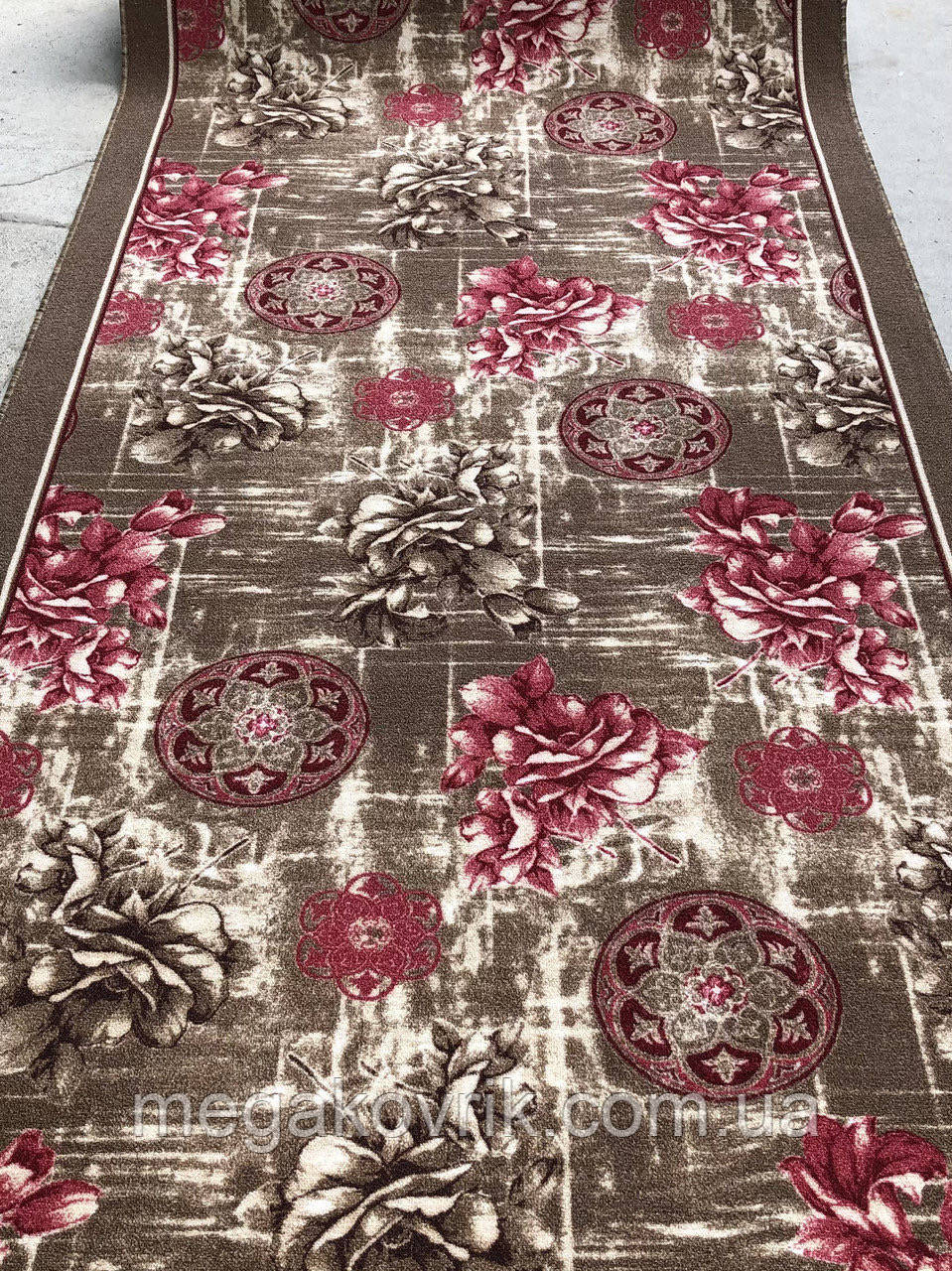 Килимова доріжка — розпродаж 📏 Розмір: 0,9 × 1,9 м, фото 1