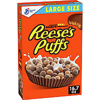 Сухой завтрак с арахисовой пастой Reese s Puffs 473g