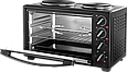 Електрична піч, духовка настільна ECG ET 32303 Black (2 конфорки, 30л, Чехія), фото 5