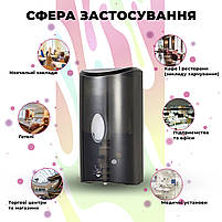 Автоматичний безконтактний диспенсер (дозатор) для рідкого мила SBT group чорний 7960BM (62456B), фото 8