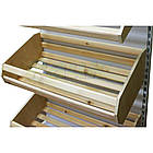 Стелаж хлібний 1900*950 мм ТИП 1, приставний стелаж для хлібу, стелаж для булочок, стелаж для випічки, стелаж хлібний, фото 6