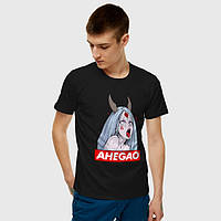 Футболка аниме «Ahegao Kaguya»