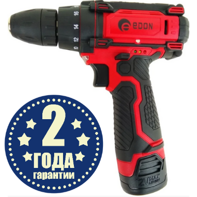 Шуруповерт акумуляторний Edon AD-12A
